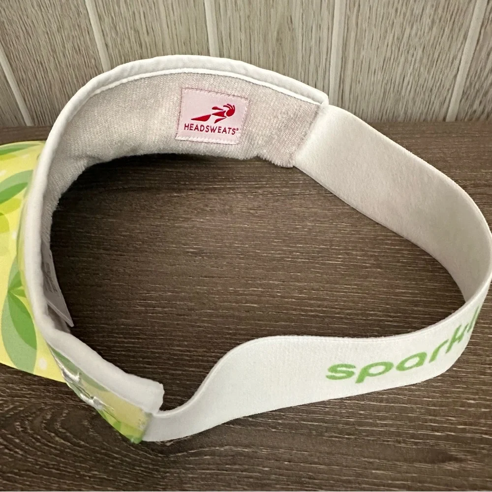Sparkle Athletic Headsweats Running Visor Princess and the Frog Tiana Green